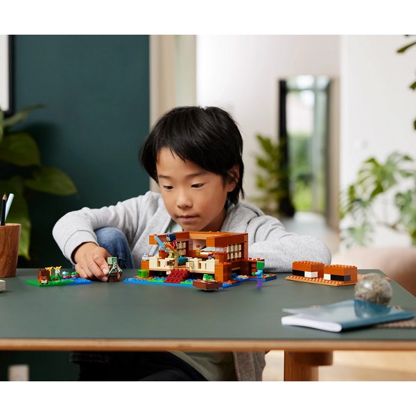 Продукт LEGO Minecraft - Жабешката къща - 0 - BG Hlapeta