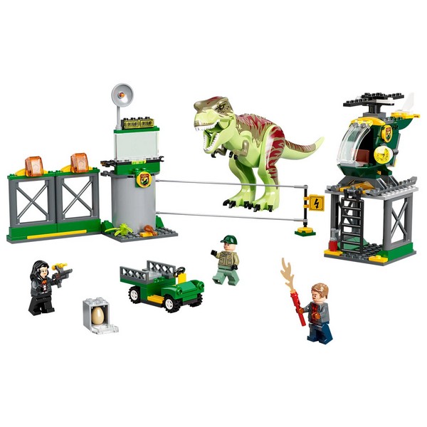 Продукт LEGO Jurassic World - Бягство на тиранозавър рекс - 0 - BG Hlapeta