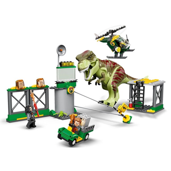 Продукт LEGO Jurassic World - Бягство на тиранозавър рекс - 0 - BG Hlapeta