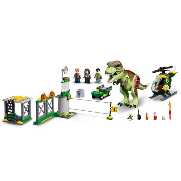 Продукт LEGO Jurassic World - Бягство на тиранозавър рекс - 0 - BG Hlapeta