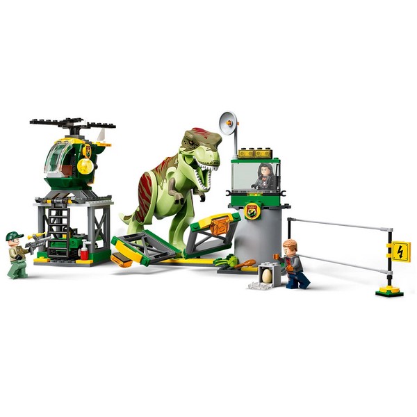 Продукт LEGO Jurassic World - Бягство на тиранозавър рекс - 0 - BG Hlapeta