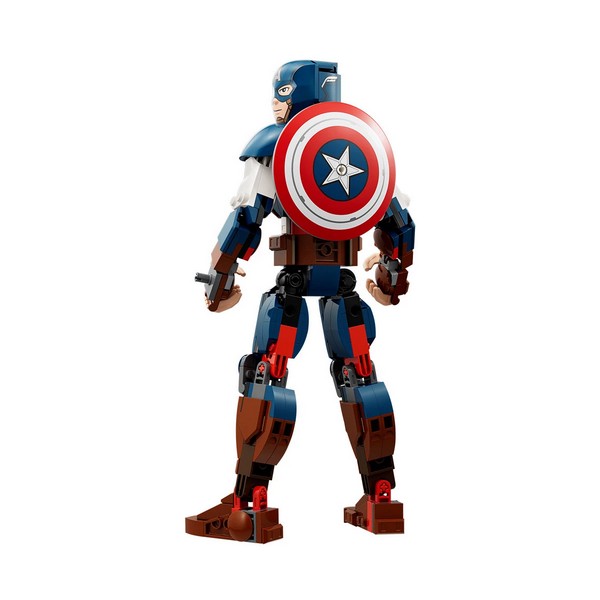 Продукт LEGO Marvel Super Heroes - Фигура за изграждане капитан Америка - 0 - BG Hlapeta