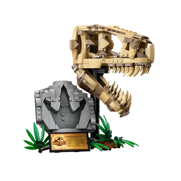 Продукт LEGO Jurassic World - Вкаменелости от динозаври: череп на тиранозавър рекс - 0 - BG Hlapeta