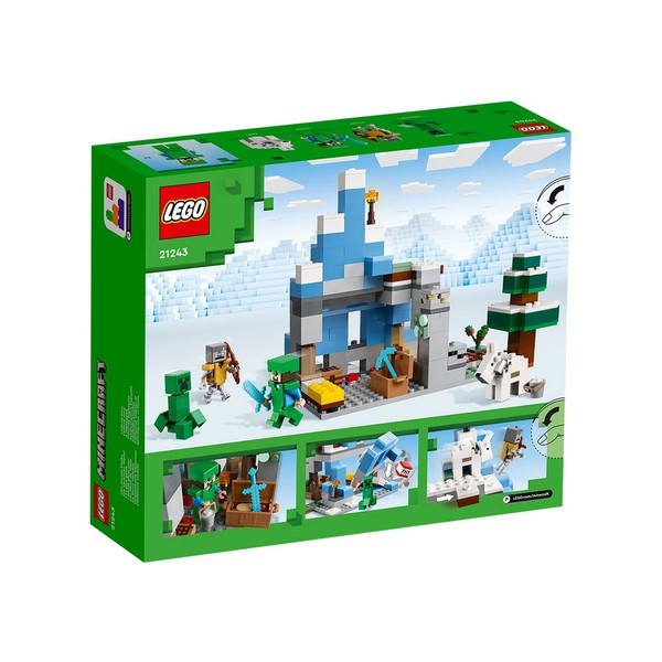 Продукт LEGO Minecraft - Замръзналите върхове - 0 - BG Hlapeta