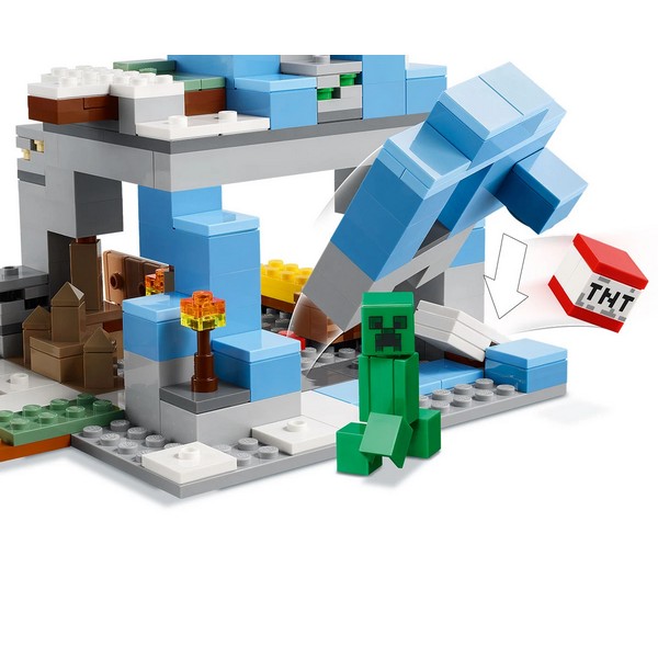 Продукт LEGO Minecraft - Замръзналите върхове - 0 - BG Hlapeta
