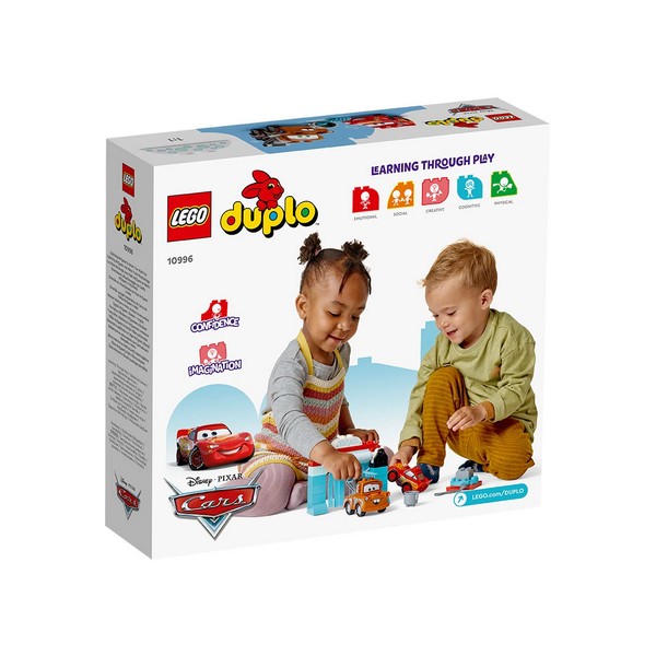 Продукт LEGO DUPLO Disney - Забавления на автомивката със Светкавицата Маккуин и Матю - 0 - BG Hlapeta