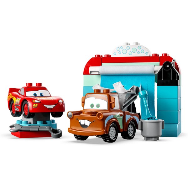 Продукт LEGO DUPLO Disney - Забавления на автомивката със Светкавицата Маккуин и Матю - 0 - BG Hlapeta