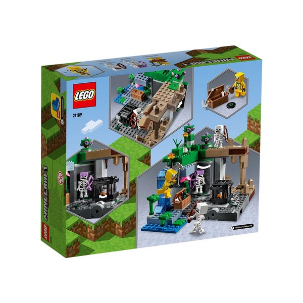 Продукт LEGO Minecraft - Занданът на скелетите - 0 - BG Hlapeta