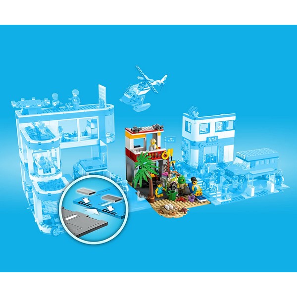 Продукт LEGO City - Спасителна станция на плажа - 0 - BG Hlapeta