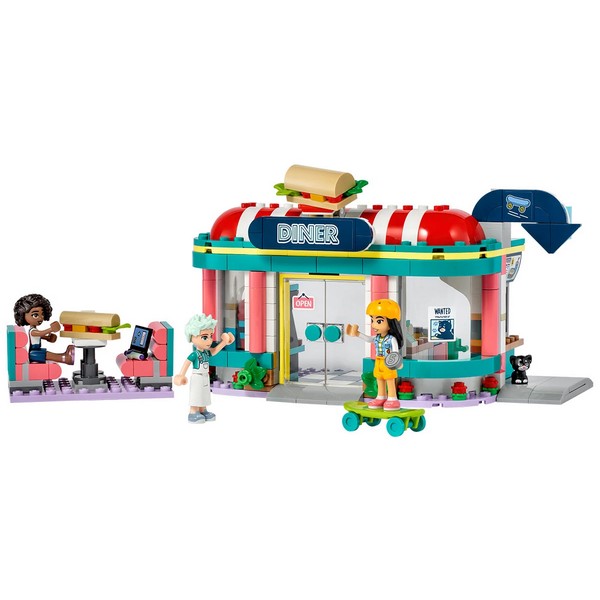 Продукт LEGO Friends - Ресторант в центъра на Хартлейк - 0 - BG Hlapeta