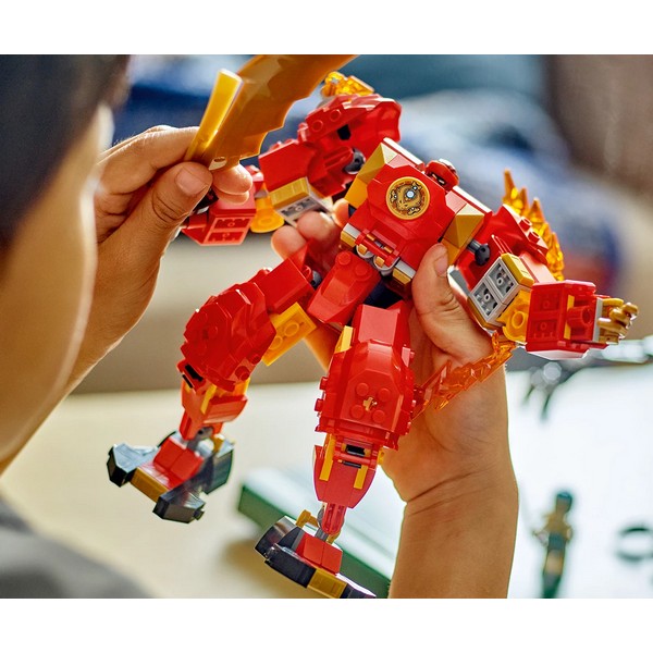 Продукт LEGO NINJAGO - Елементният огнен робот на Кай - 0 - BG Hlapeta