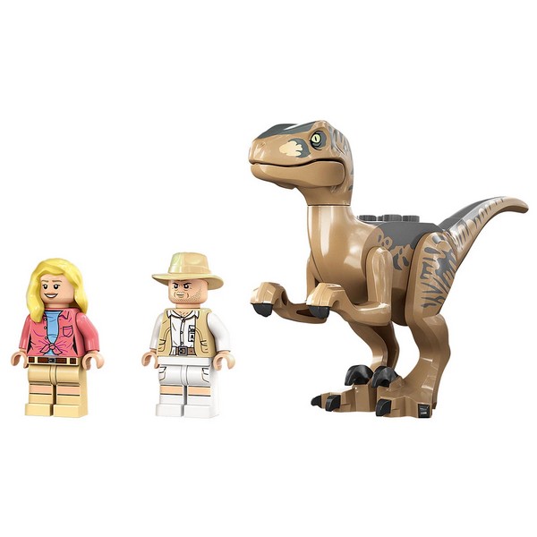 Продукт LEGO Jurassic World - Бягство на велосираптор - 0 - BG Hlapeta