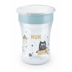 NUK Magic Cup CAT and DOG - Чаша 230мл., 8+мес.
