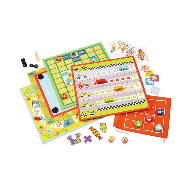 Продукт Tooky toy - Дървена игра 18 в 1 - 0 - BG Hlapeta