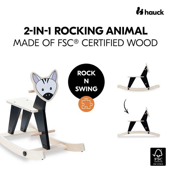 Продукт Hauck Rock N Swing - Люлееща се играчка 2 в 1 - 0 - BG Hlapeta
