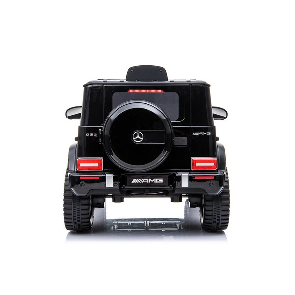 Продукт Акумулаторен джип Licensed Mercedes AMG G63 Facelift 12V с меки гуми и кожена седалка - 0 - BG Hlapeta