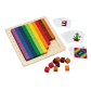 Продукт Plan toys - Математическа игра сто кубчета за броене - 4 - BG Hlapeta