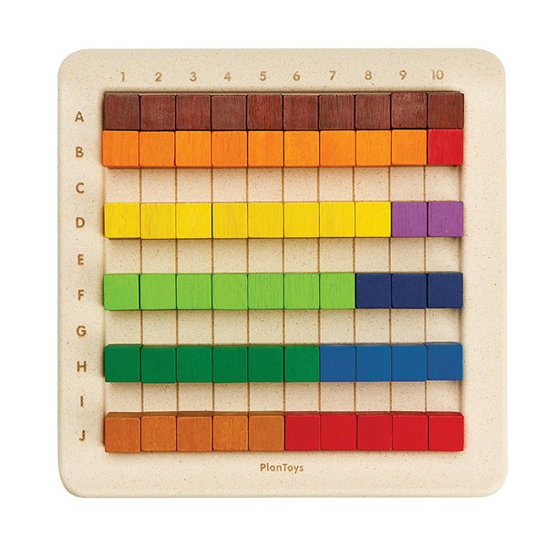 Продукт Plan toys - Математическа игра сто кубчета за броене - 0 - BG Hlapeta