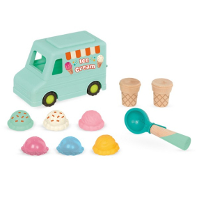 Battat Камион за сладолед - Комплект за игра, 10 части