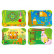 RTOYS - Детска мозайка с дъска с 4 шаблона, 268 части