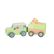 Orange tree toys - Дървена фермерска кола