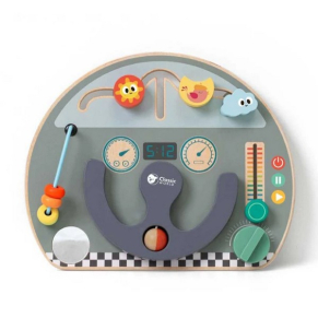 Classic world Автомобилен волан - Интерактивна дървена детска играчка