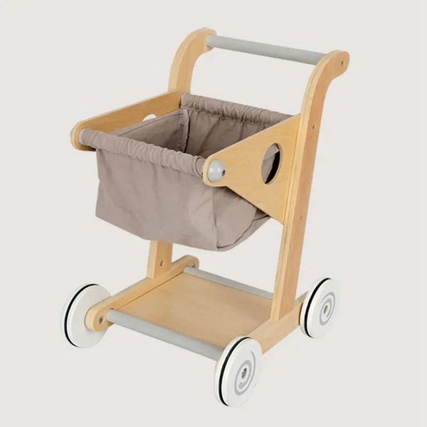Продукт RTOYS - Дървена детска пазарска количка - 0 - BG Hlapeta