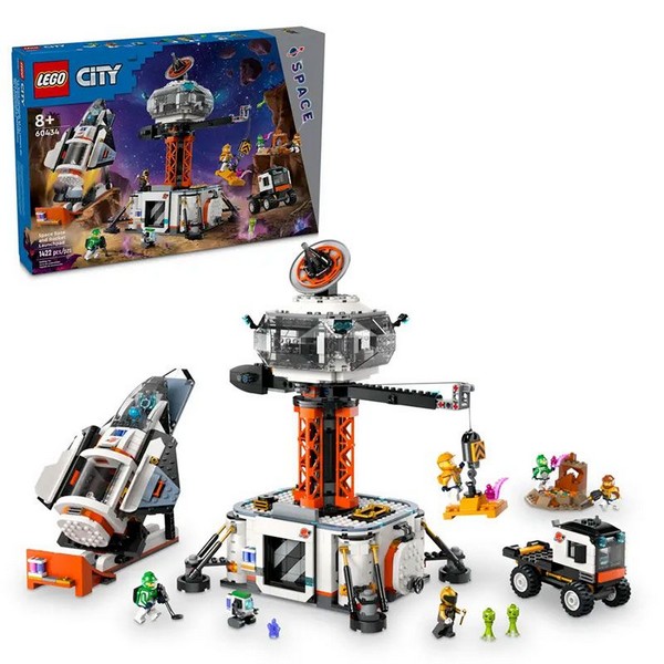 Продукт LEGO City Space Космическа база и ракетна площадка - Конструктор - 0 - BG Hlapeta