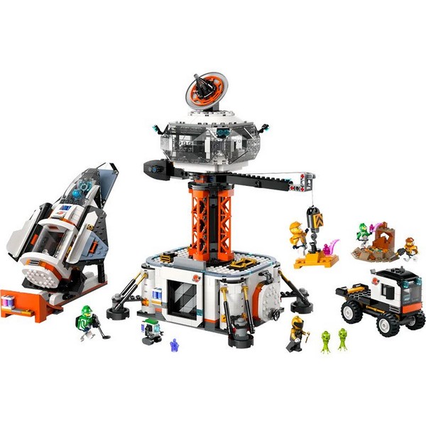 Продукт LEGO City Space Космическа база и ракетна площадка - Конструктор - 0 - BG Hlapeta
