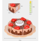 Продукт RTOYS Happy Birthday Шоколад - Дървена торта - 5 - BG Hlapeta