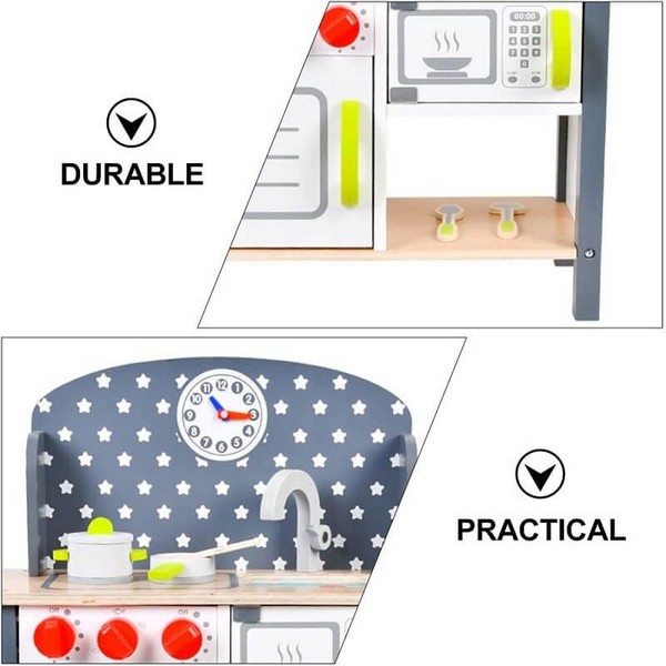 Продукт RTOYS Звезди - Дървена детска кухня - 0 - BG Hlapeta