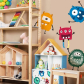 Продукт Ginger Home - Комплект 2 броя стикери за декорация на детска стая, стена, прозорец, мебели - 7 - BG Hlapeta