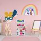 Продукт Ginger Home - Комплект 2 броя стикери за декорация на детска стая, стена, прозорец, мебели - 3 - BG Hlapeta