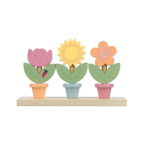 Orange Tree Toys Spring Garden - Саксии и цветя, сортер