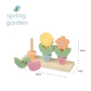 Продукт Orange Tree Toys Spring Garden - Саксии и цветя, сортер - 2 - BG Hlapeta