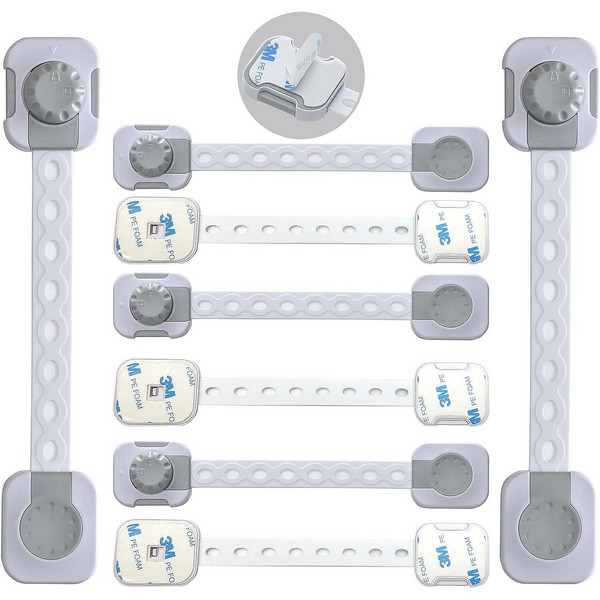 Продукт Babyhome - СИЛИКОНОВ ПРЕДПАЗИТЕЛ С РЕГУЛИРАНЕ И ЗАКЛЮЧВАНЕ 6 БР. - 0 - BG Hlapeta