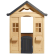 GINGER HOME - Детска Къща, Дървена, Игра на Открито в Двора и Градината, 140 х 112 x 108 см. 3