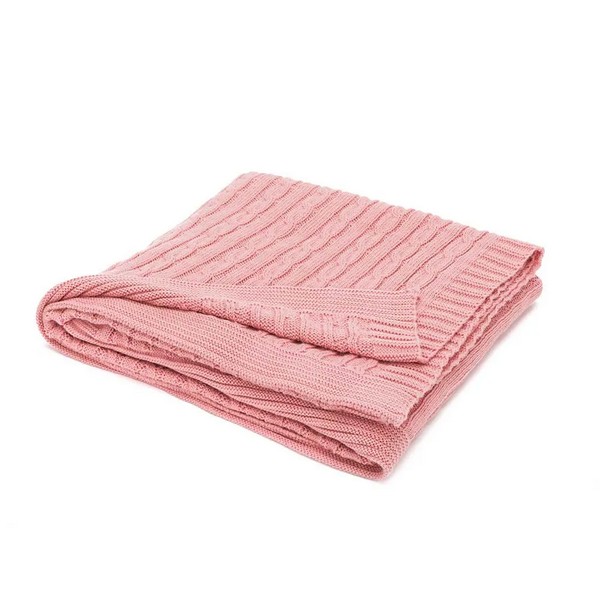 Продукт Fillikid Knitted Blanket - Плетено одеяло, 100 процента памук 100x80 см - 0 - BG Hlapeta