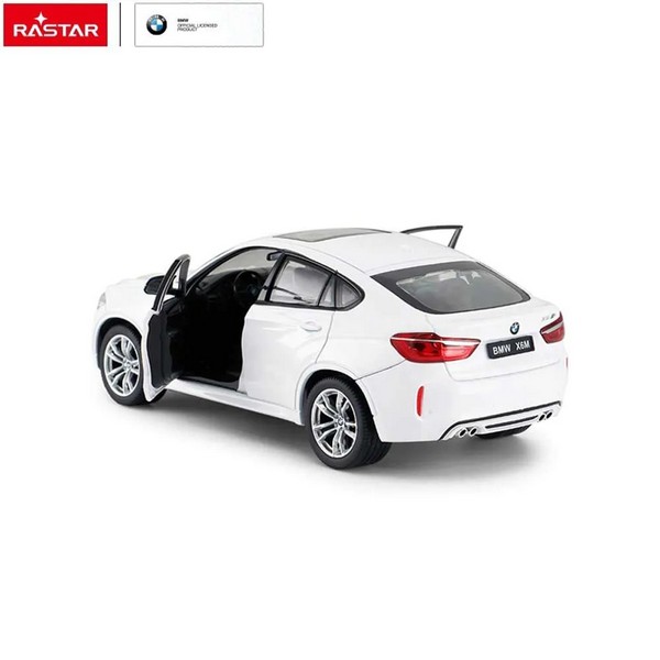 Продукт RASTAR Die cast - Джип BMW X6M с отварящи се врати 1:24 - 0 - BG Hlapeta