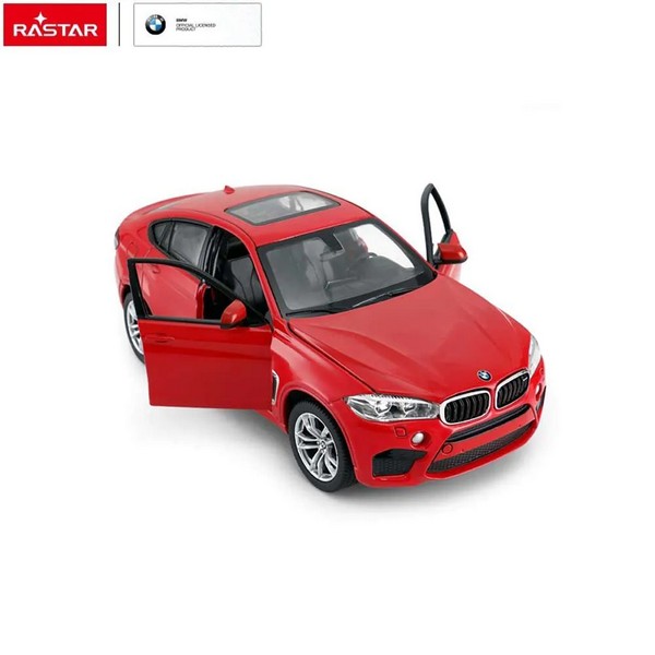 Продукт RASTAR Die cast - Джип BMW X6M с отварящи се врати 1:24 - 0 - BG Hlapeta