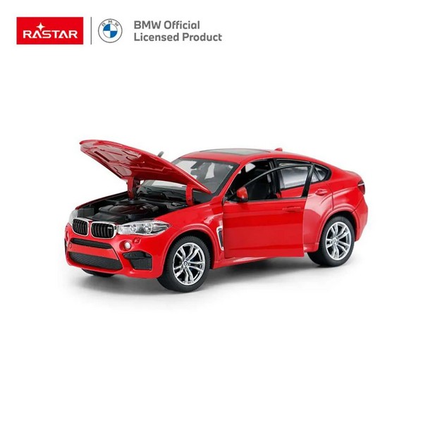 Продукт RASTAR Die cast - Джип BMW X6M с отварящи се врати 1:24 - 0 - BG Hlapeta