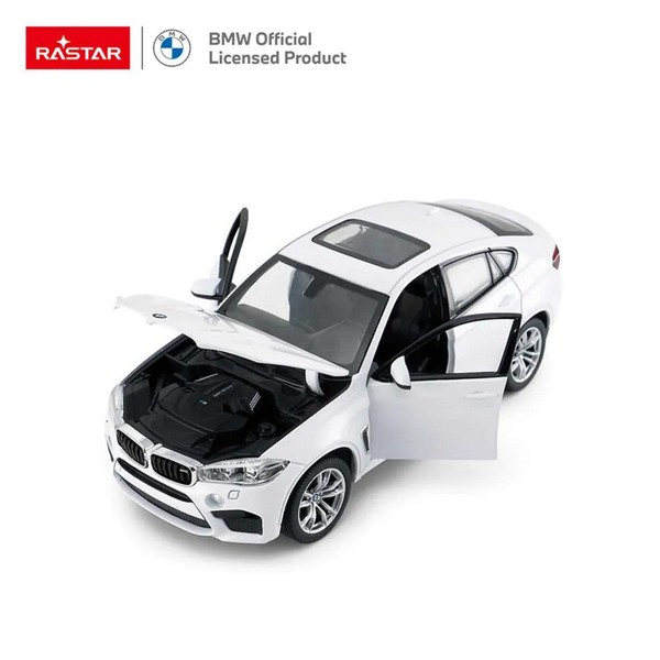 Продукт RASTAR Die cast - Джип BMW X6M с отварящи се врати 1:24 - 0 - BG Hlapeta