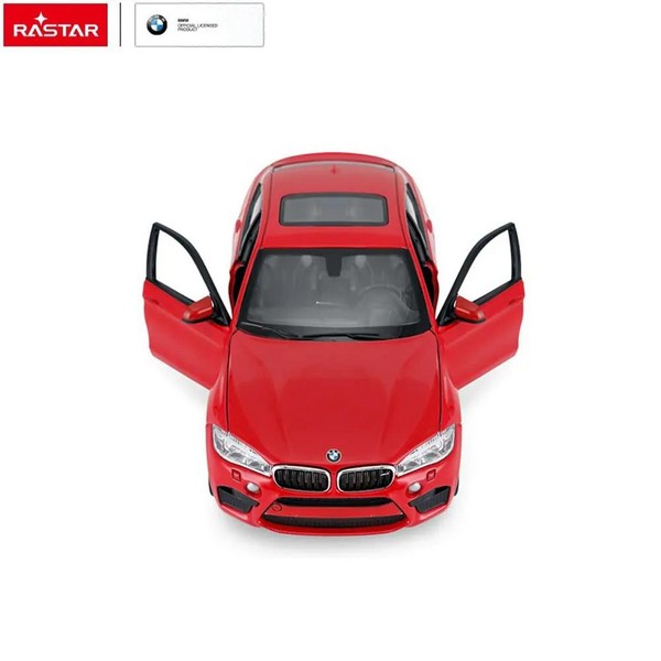 Продукт RASTAR Die cast - Джип BMW X6M с отварящи се врати 1:24 - 0 - BG Hlapeta