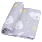 Продукт Playgro Fauna Friends - Бебешко муселиново одеяло за количка от 100 процента естествен памук, размер 70 х 70 см - 2 - BG Hlapeta