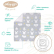 Playgro Fauna Friends - Бебешко муселиново одеяло за количка от 100 процента естествен памук, размер 70 х 70 см 4