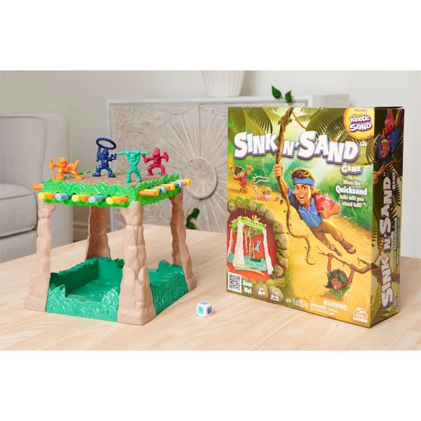 Продукт SM - Игра Джунгла с кинетичен пясък Sink N' Sand - 0 - BG Hlapeta