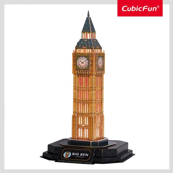 Продукт CubicFun - Пъзел 3D Big Ben London Night Edition с LED светлини - 0 - BG Hlapeta