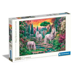 CLEMENTONI Garden Unicorns - Пъзел Classical 2000ч
