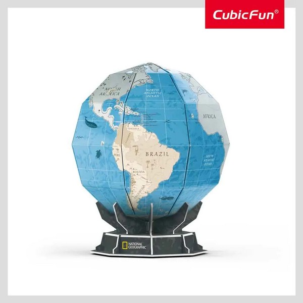 Продукт CubicFun Пъзел 3D National Geographic - Глобус с изтриване 32ч - 0 - BG Hlapeta