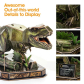 Продукт CubicFun National Geographic - Пъзел 3D  Tyrannosaurus Rex 52ч - 8 - BG Hlapeta